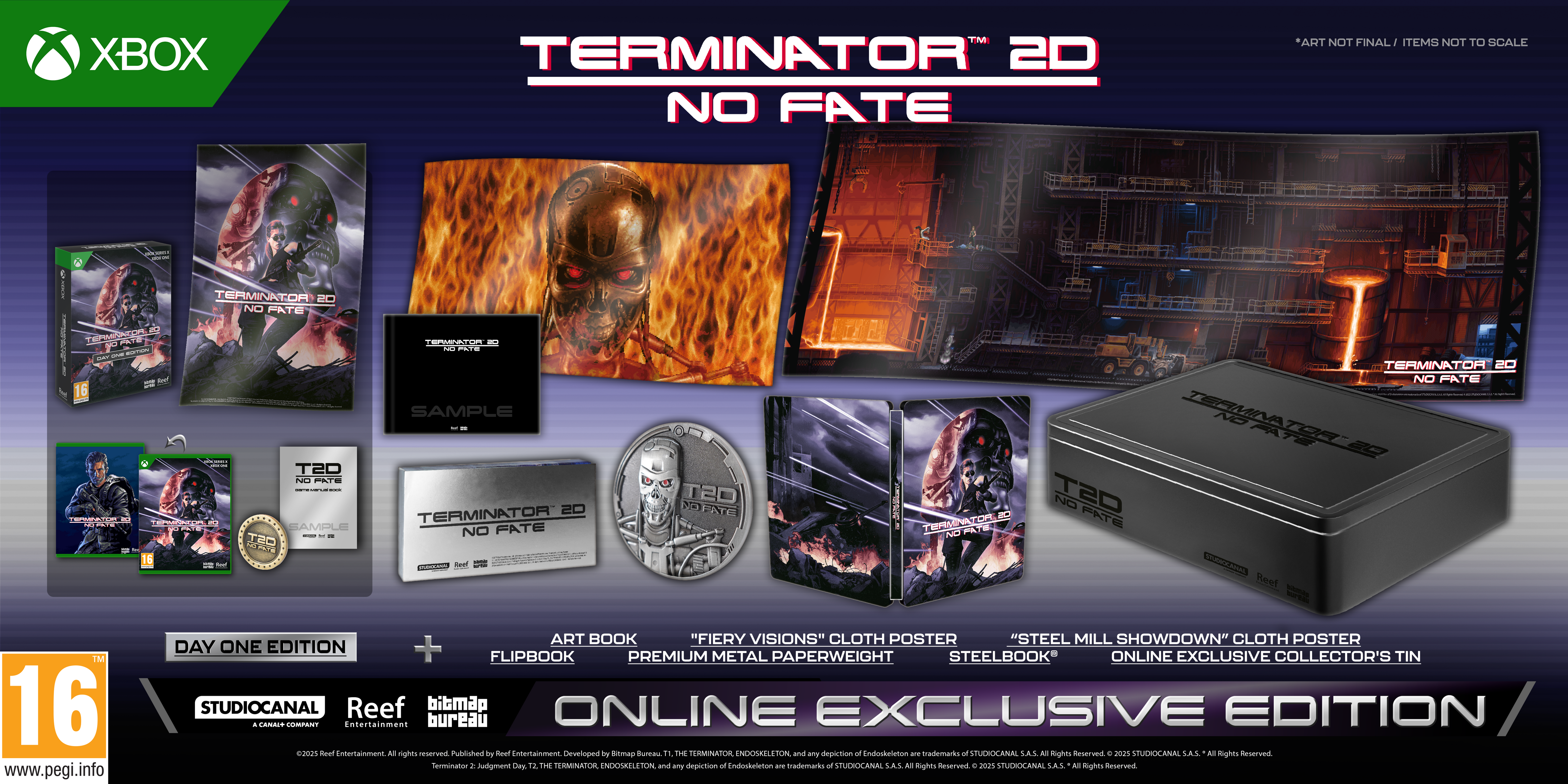 Terminator 2D: NO FATE - Édition exclusive en ligne - Xbox Series X